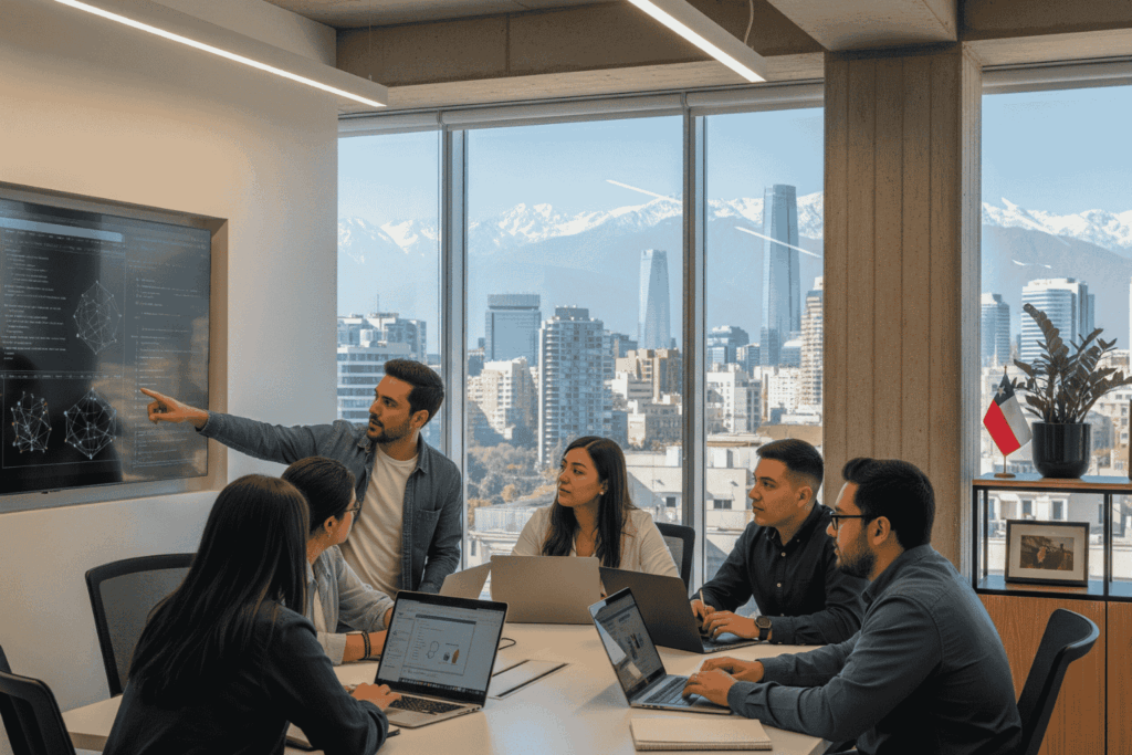 formación ia chile ecosistema corporativo desarrollo técnico nacional