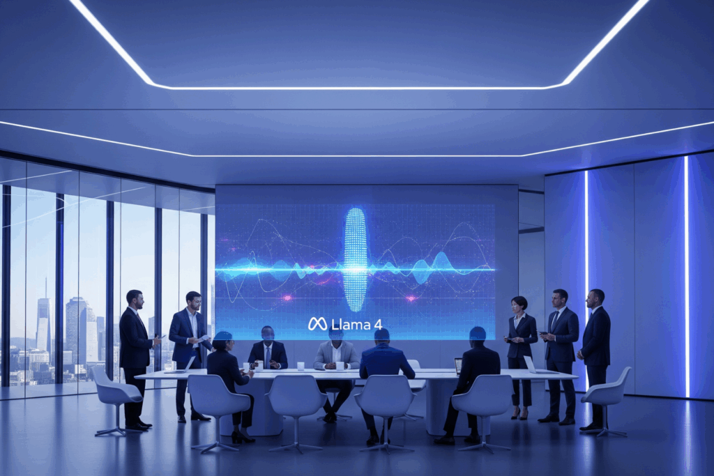 Estrategia global de Meta IA de voz con Llama 4