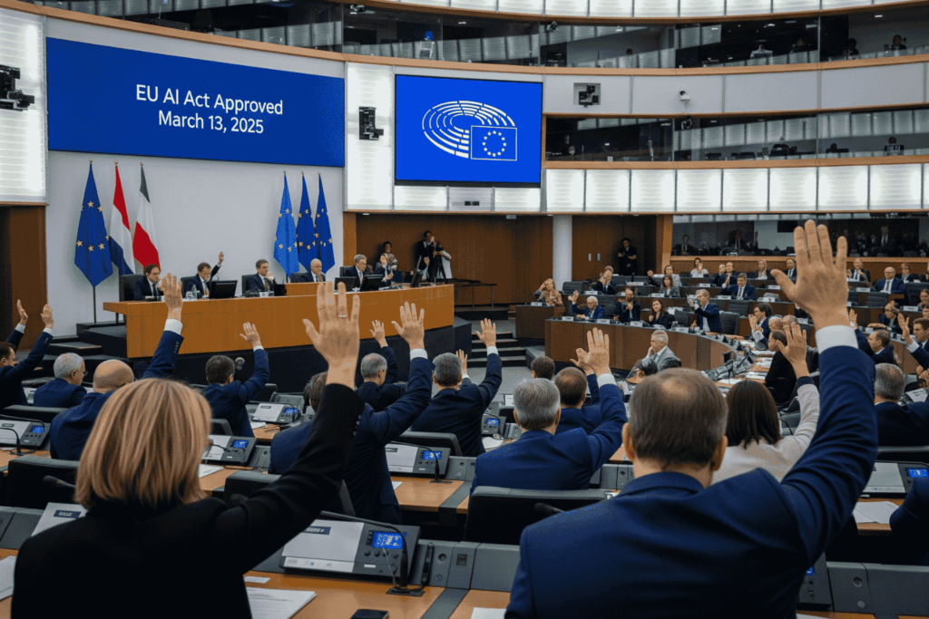 Parlamento Europeo aprobación Ley Europea de Inteligencia Artificial EU AI Act