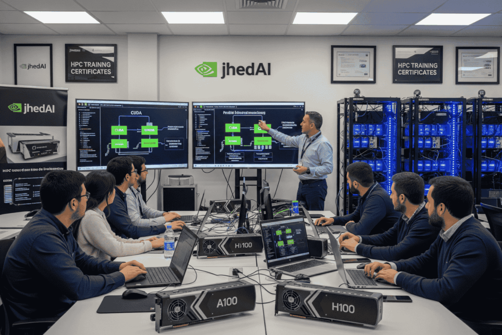 Supercomputadoras Nvidia Chile empresas IA GPU clusters Blackwell
