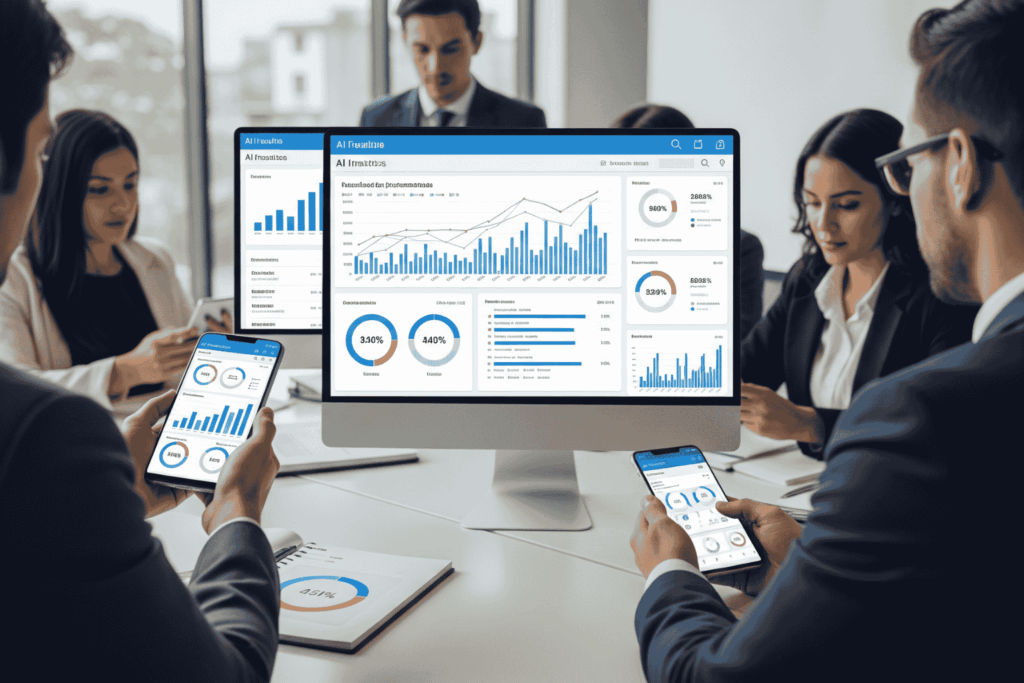 Implementación ia movil corporativa chile resultados medibles roi