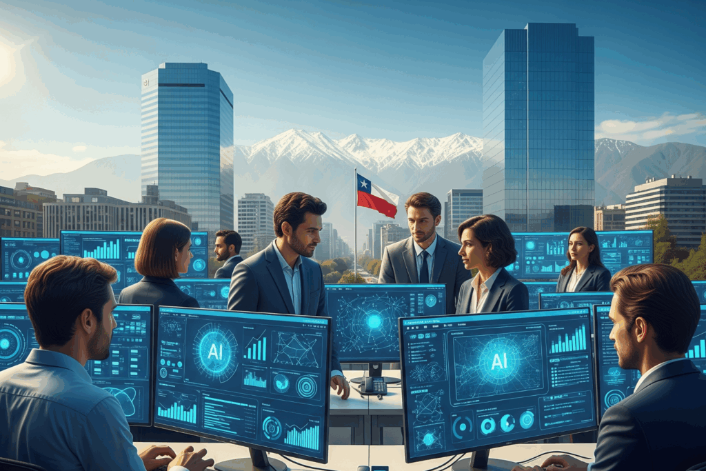 desarrollo ia chile ecosistema empresarial transformacion digital