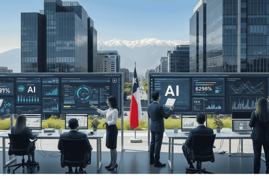 ia para empresas chile eficiencia operativa ecosistema 2025