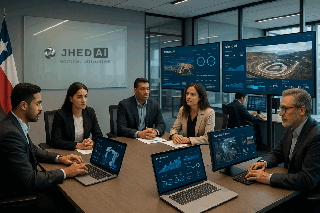 jhedai soluciones IA chile liderazgo empresarial implementación