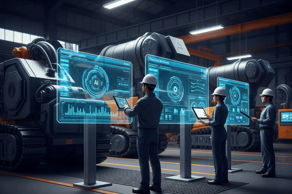 mantenimiento predictivo adopción IA industrias chile implementación