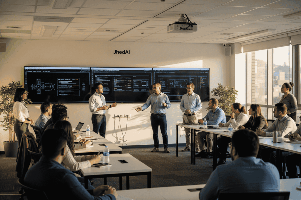 JhedAI capacitación inteligencia artificial Chile profesionales machine learning NLP