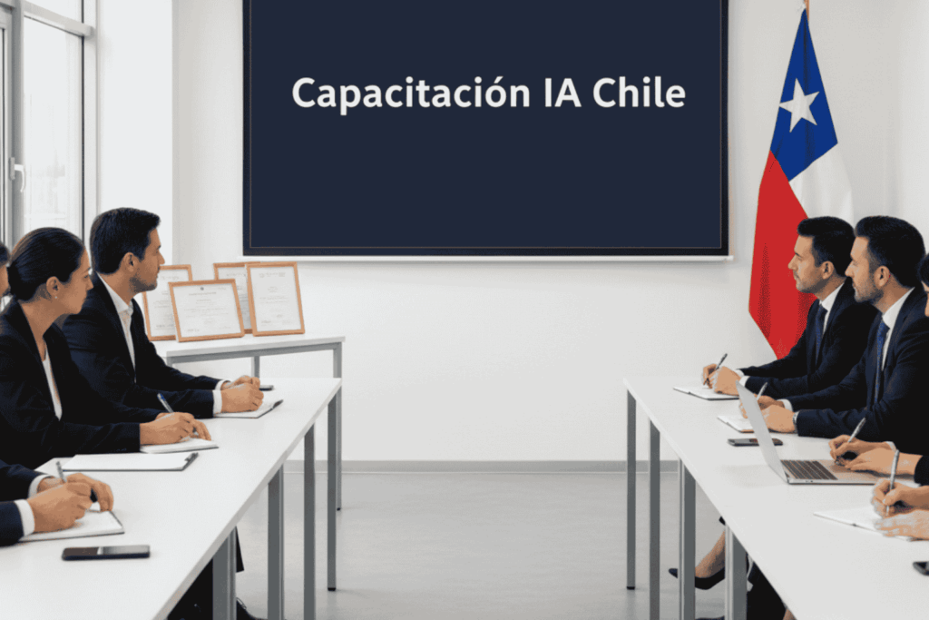 Capacitación IA Chile formación profesional