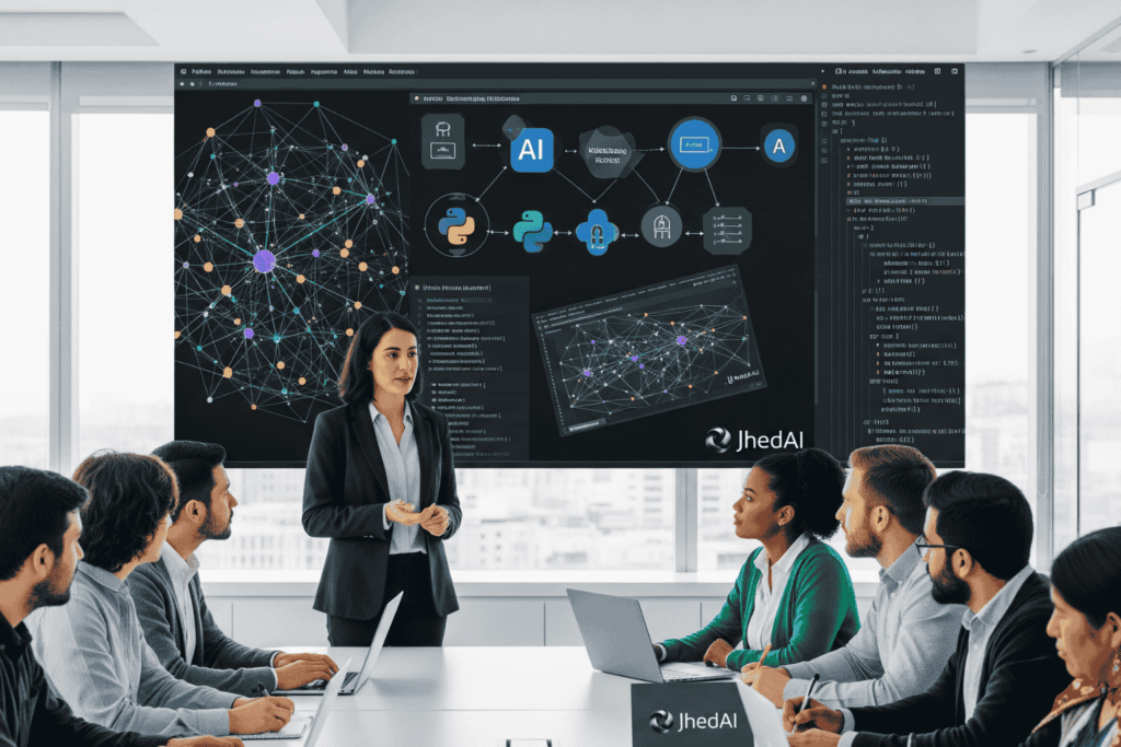 JhedAI capacitaciones IA Chile formación técnica ML NLP visión computadora profesionales