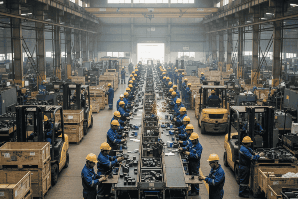 Manufactura y logística en Chile con visión por computadora aplicada a IA